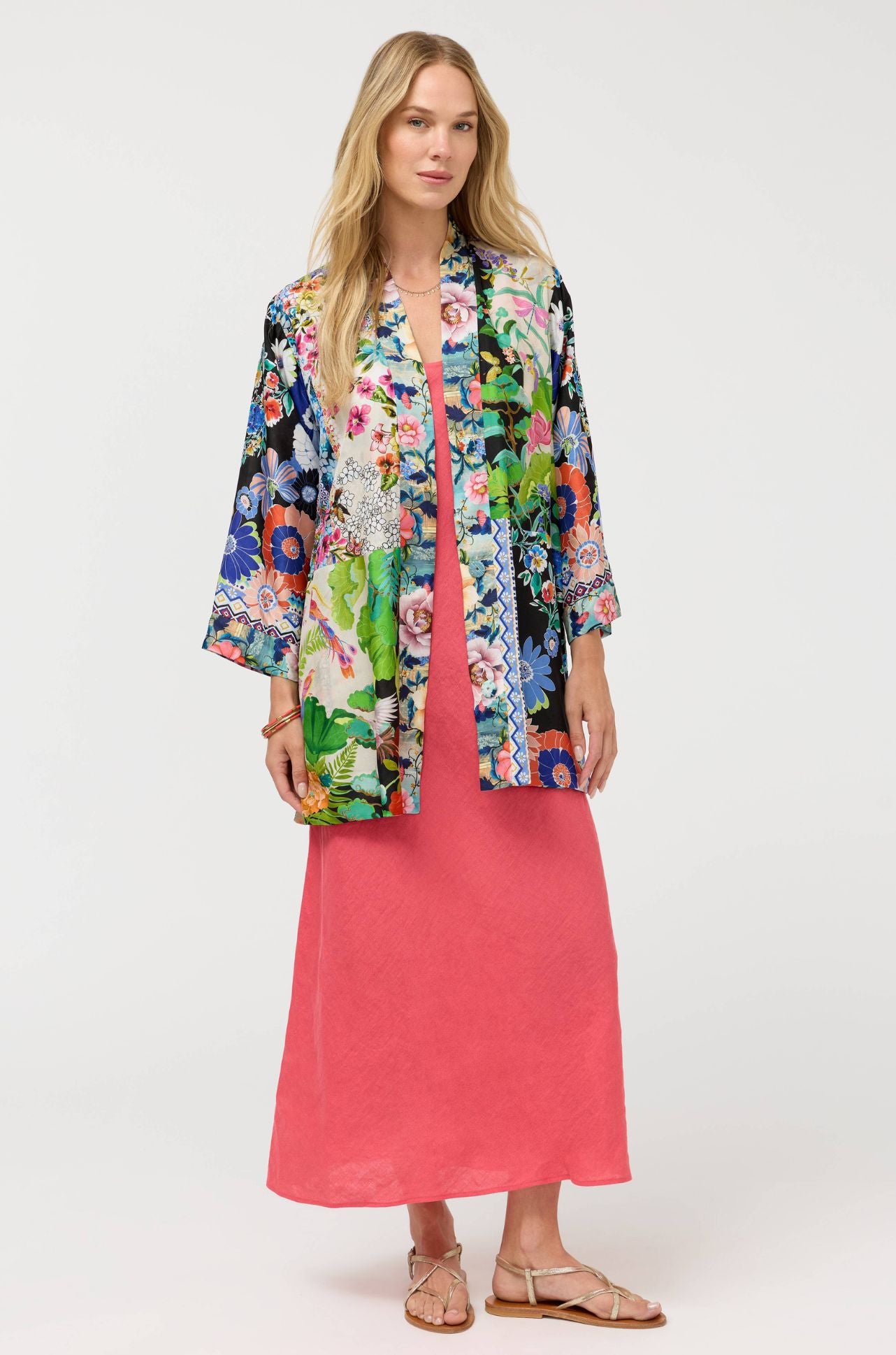 Johnny Was - Filaree Reversible Kimono in Chemis