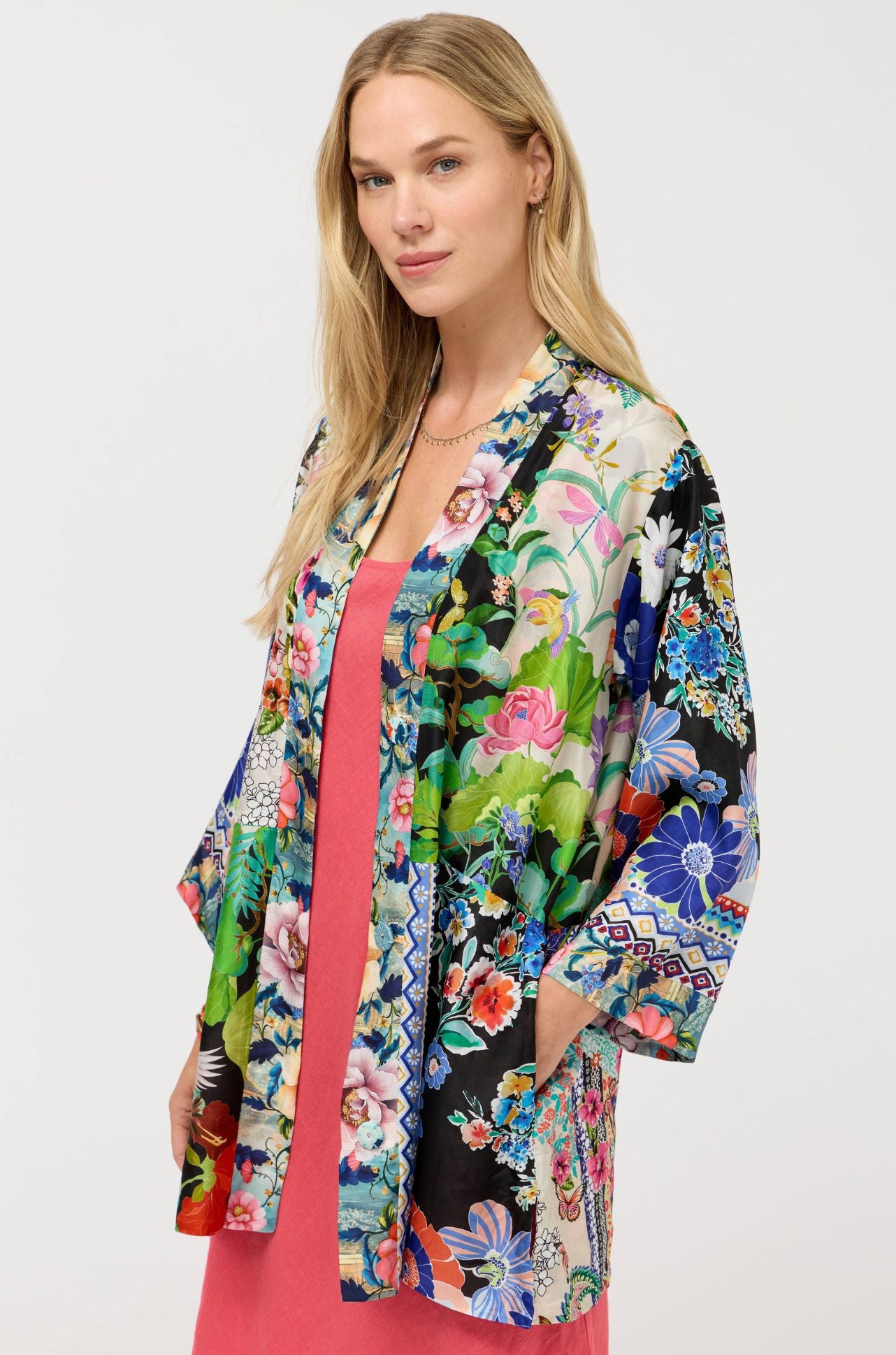 Johnny Was - Filaree Reversible Kimono in Chemis