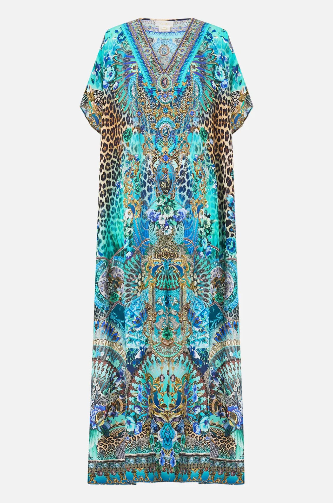 Camilla - Flamenco Euphoria Slim Fit Kaftan With Split
