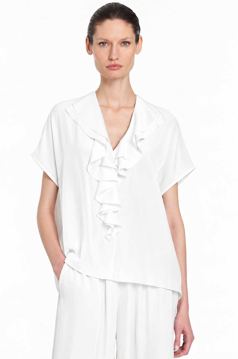 Mela Purdie - Flounce Lariat Shell