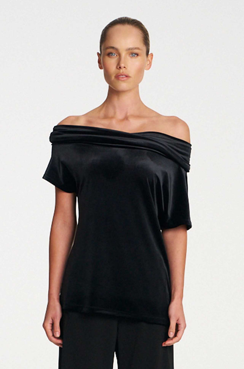 Mela Purdie - Frame Shell in Stretch Panne