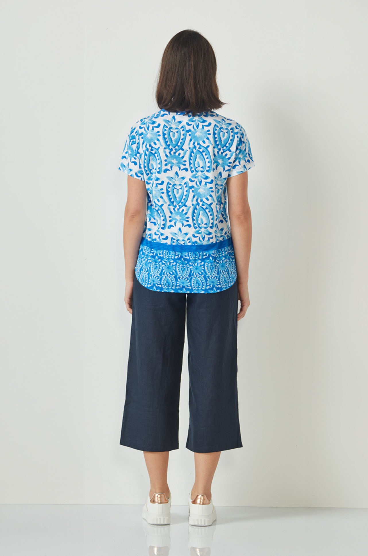 Verge - Francesca Top in Blue