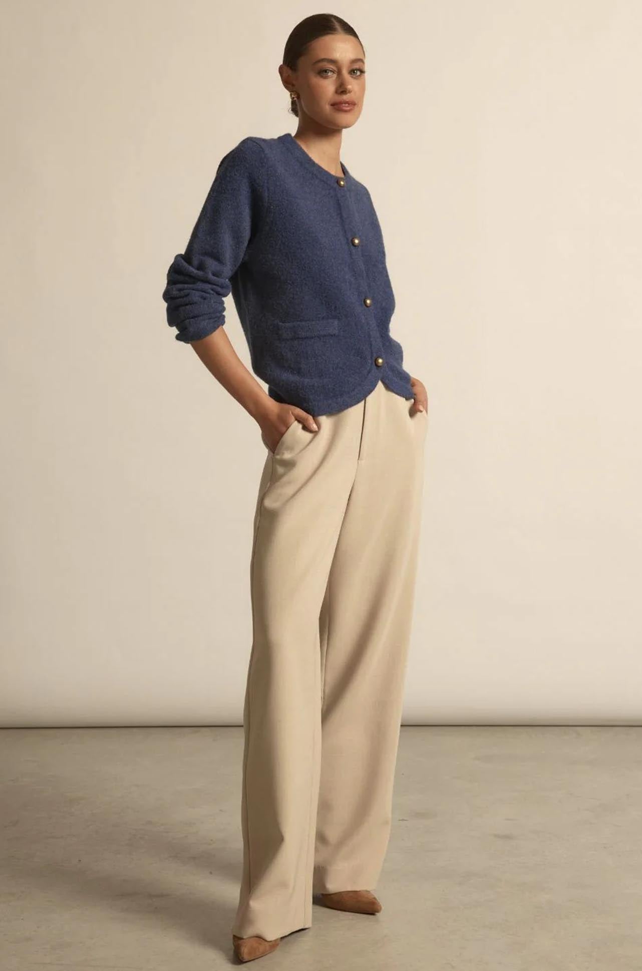 Zoe Kratzmann - fresco pant in hazelnut