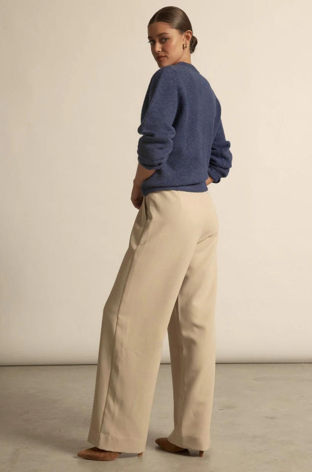 Zoe Kratzmann - fresco pant in hazelnut