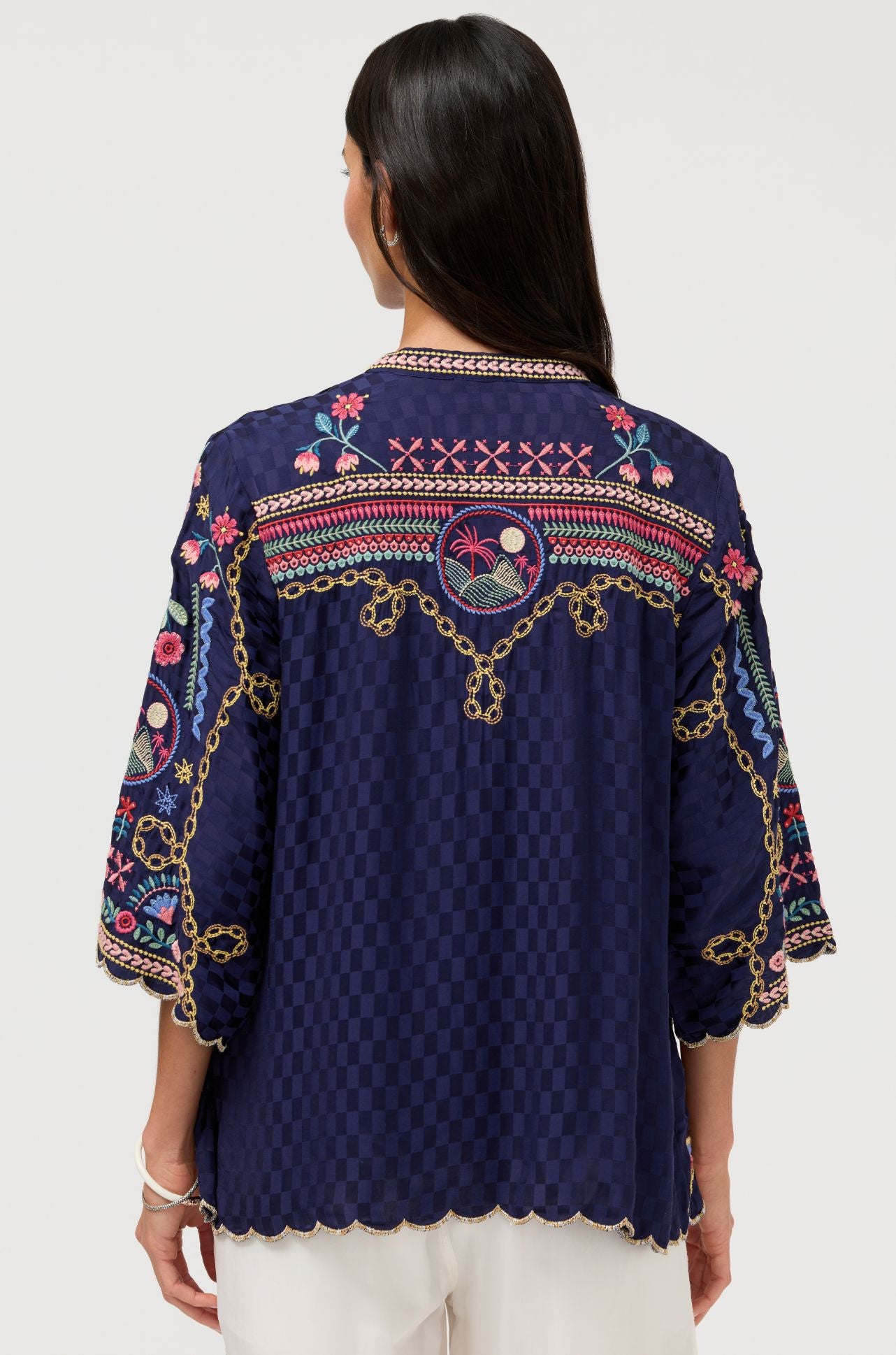 Johnny Was - Fuji Kimono in Lima