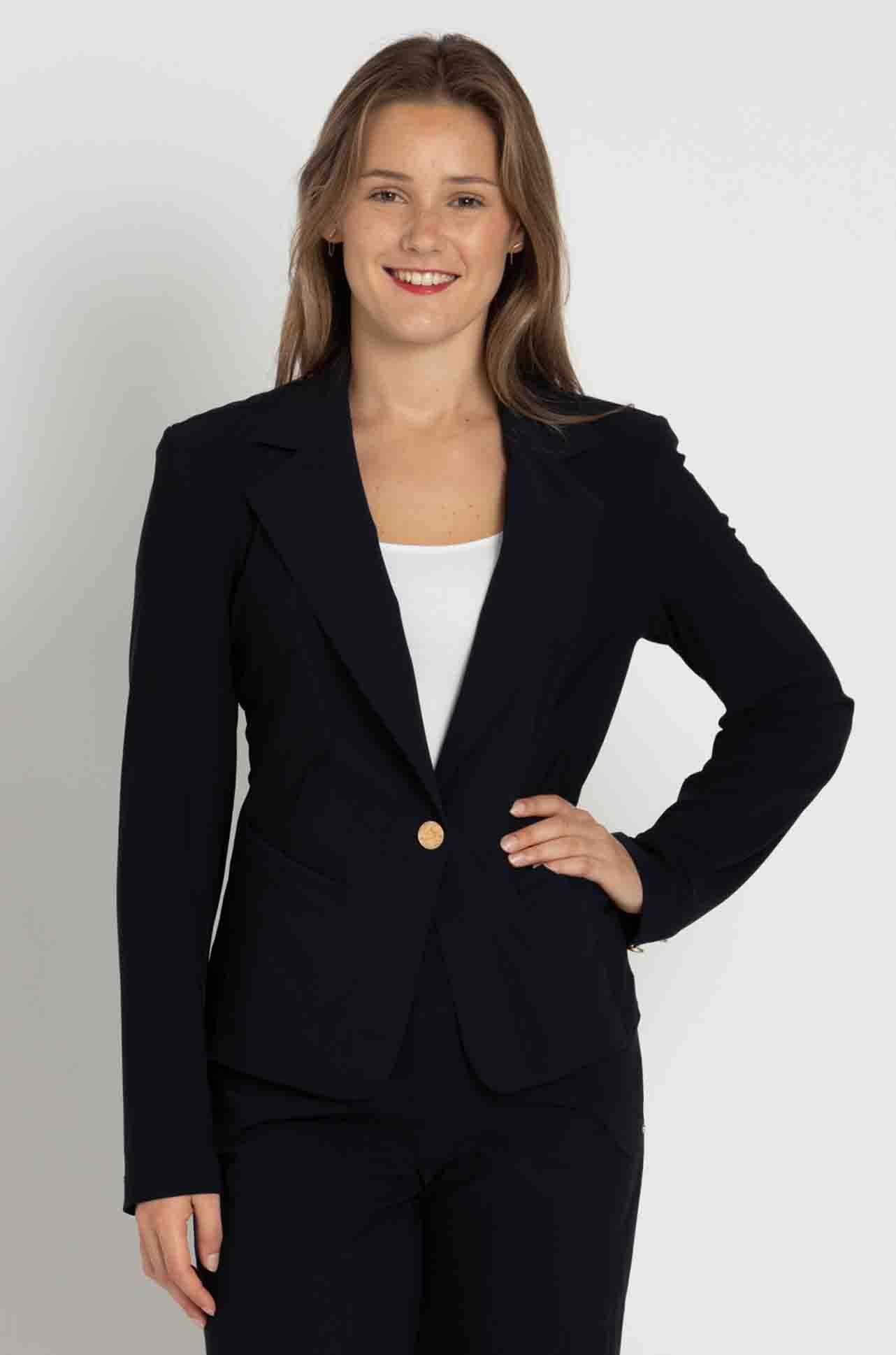 Paula Ryan - Girlfriend Jacket in Navy