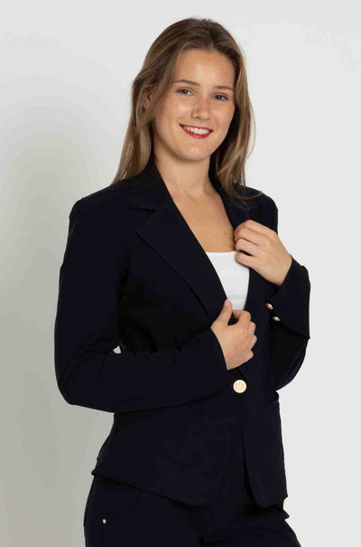 Paula Ryan - Girlfriend Jacket in Navy