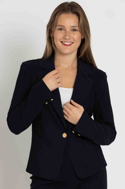 Paula Ryan - Girlfriend Jacket in Navy