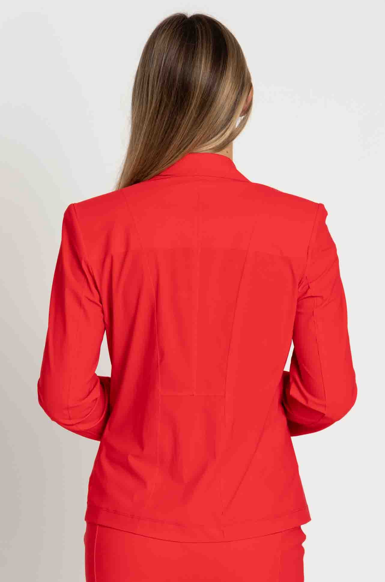 Paula Ryan - Girlfriend Jacket in Poppy
