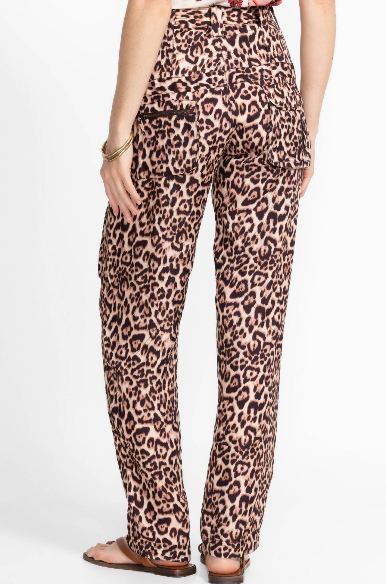 Johnny Was - Hailey Cargo Pant in Bellina Leopard