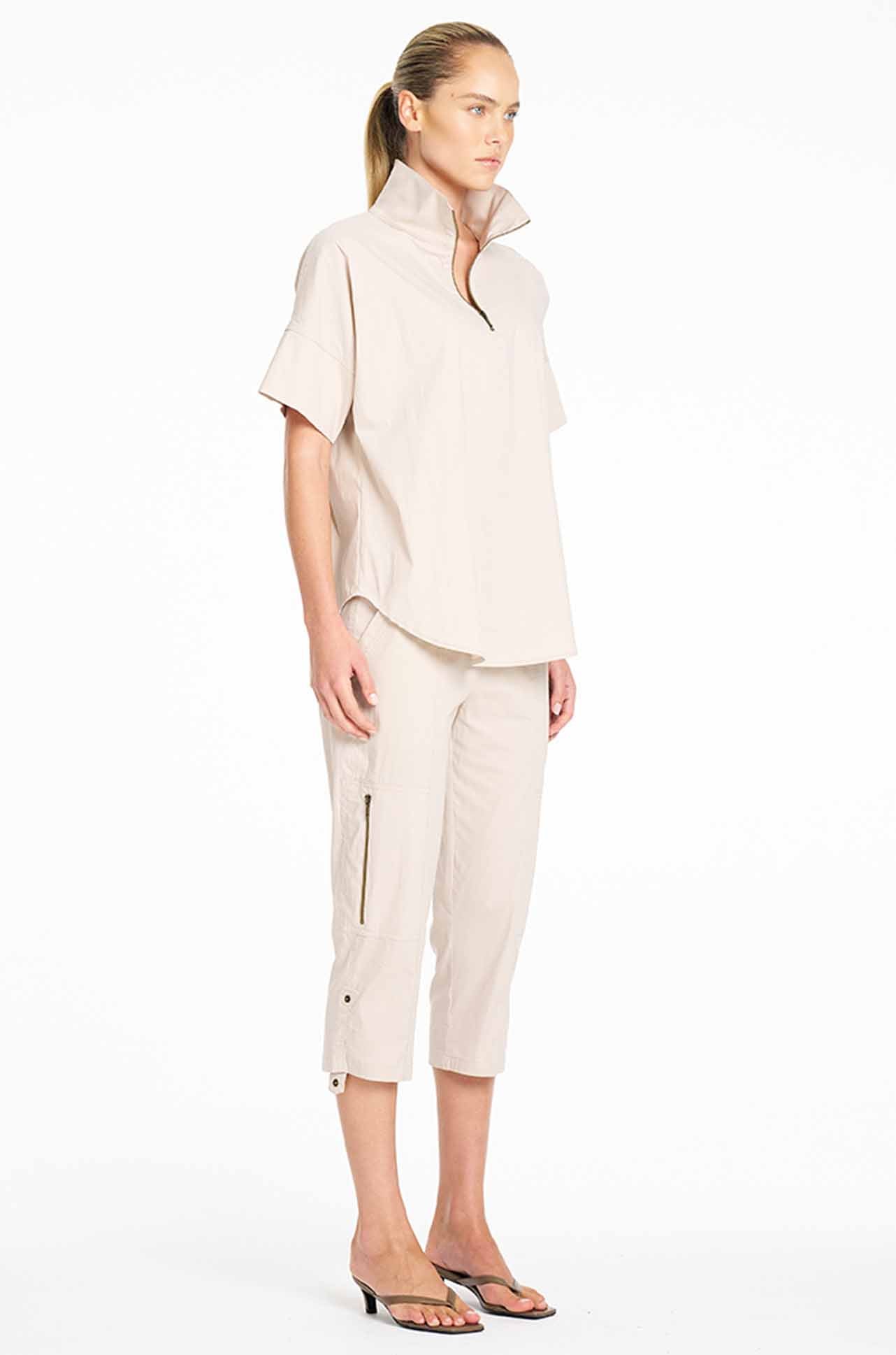 Mela Purdie - Cropped Zip Cargo