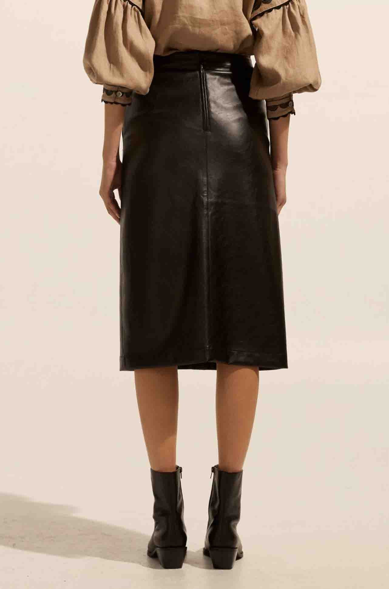 zoe kratzmann - halt skirt in black