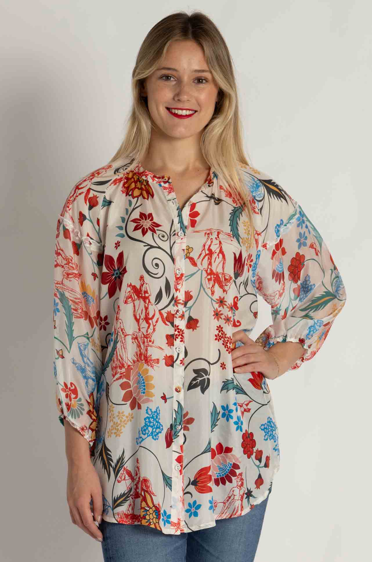 Johnny Was - Hanns Tunic in Prazer Print
