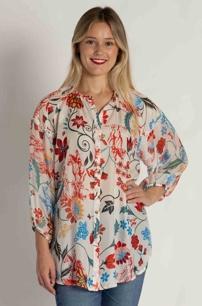 Johnny Was - Hanns Tunic in Prazer Print