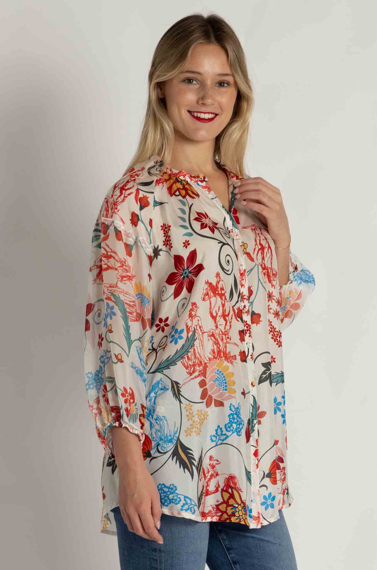 Johnny Was - Hanns Tunic in Prazer Print