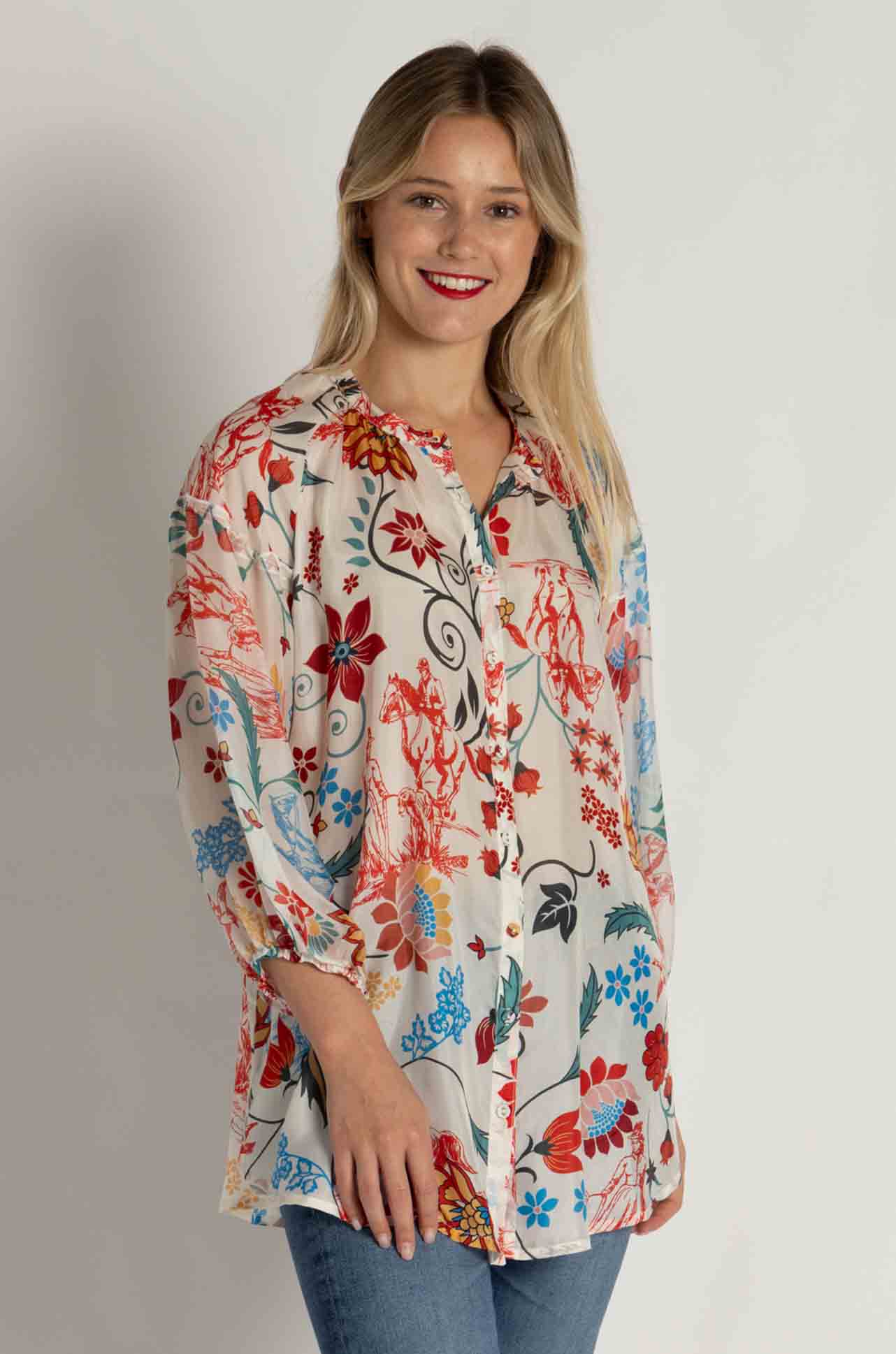 Johnny Was - Hanns Tunic in Prazer Print