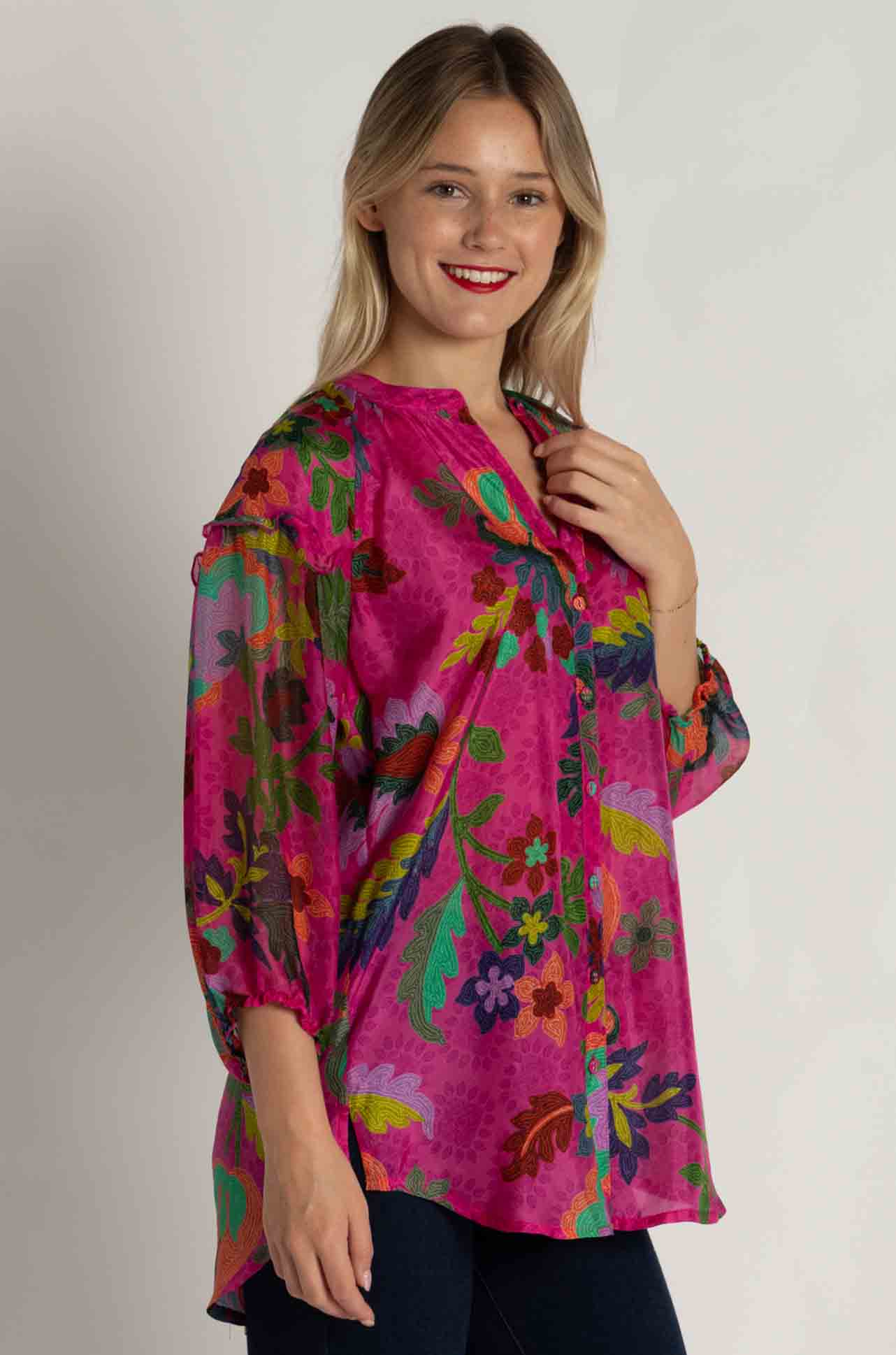 Johnny Was - Hanns Tunic in Verney Print
