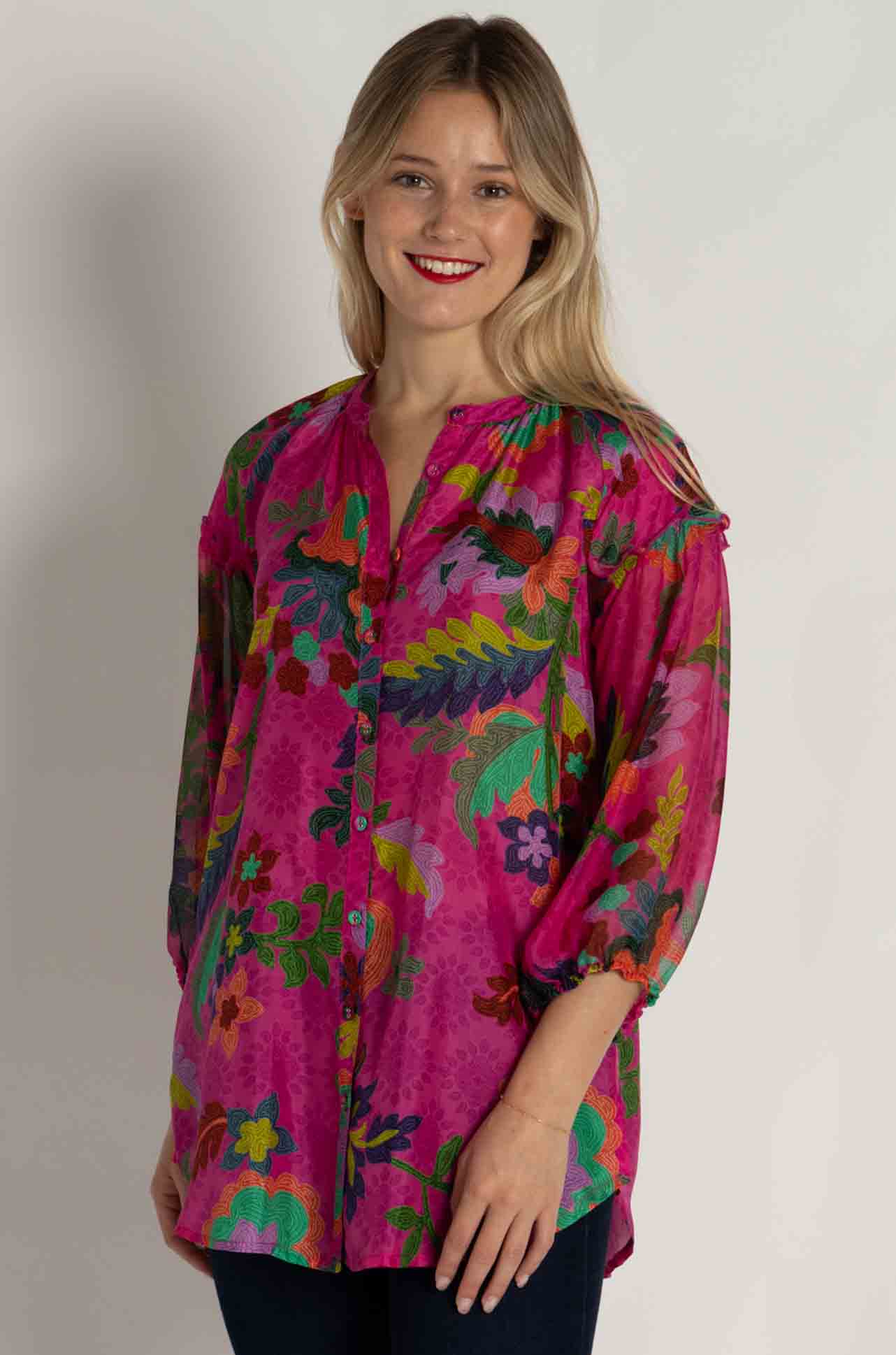 Johnny Was - Hanns Tunic in Verney Print