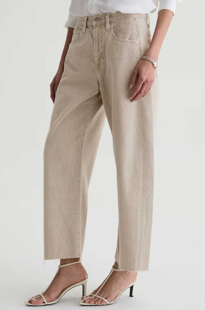 AG Jeans - Hattie Crop Jean in Sulfur Light Taupe