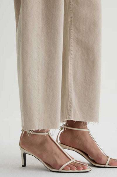 AG Jeans - Hattie Crop Jean in Sulfur Light Taupe
