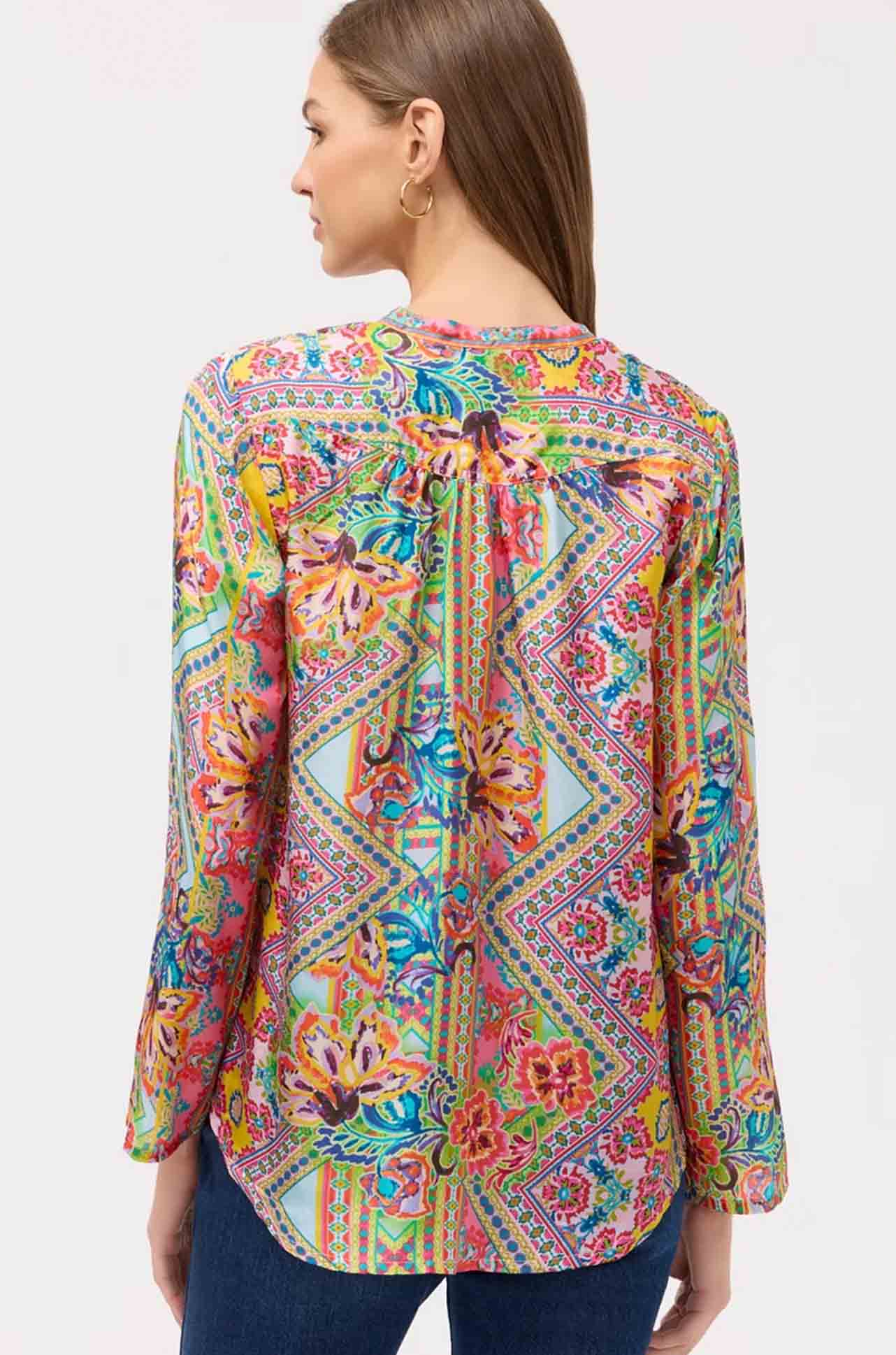 Johnny Was - Heaven Button Up in Morice