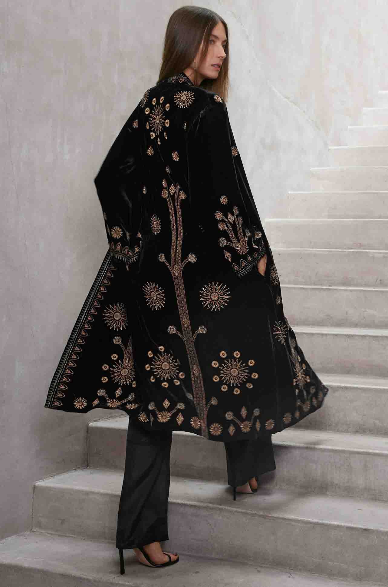 Johnny Was - Heidi Velvet Kimono Coat