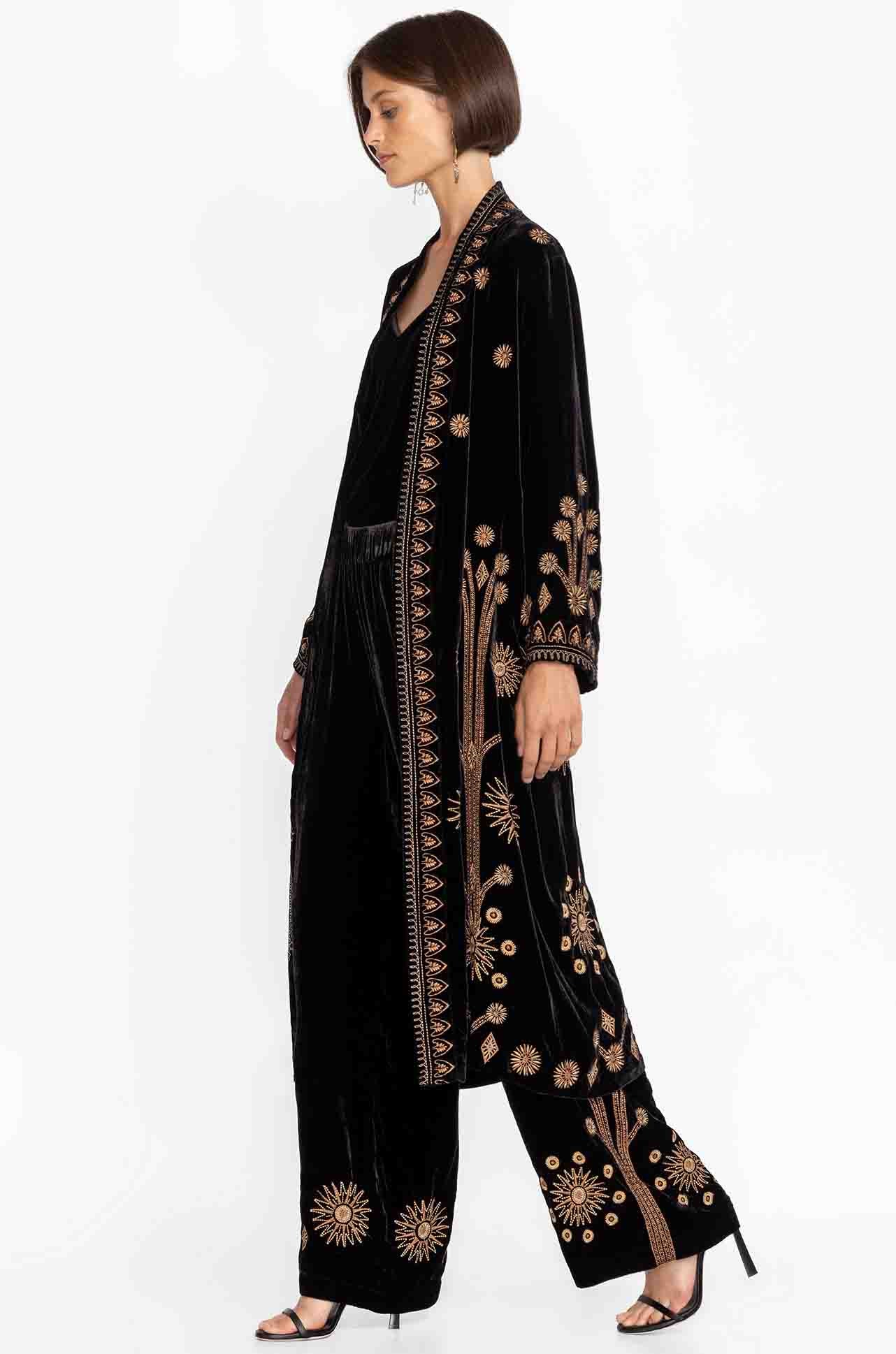 Johnny Was - Heidi Velvet Kimono Coat