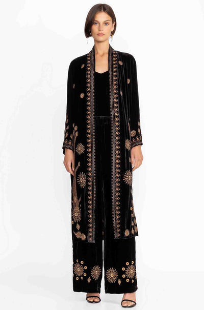 Johnny Was - Heidi Velvet Kimono Coat