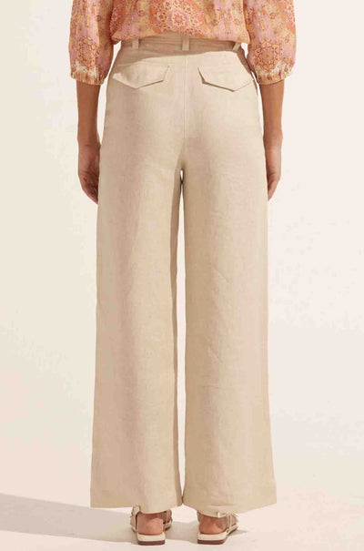 zoe kratzmann - herald pant in pebble