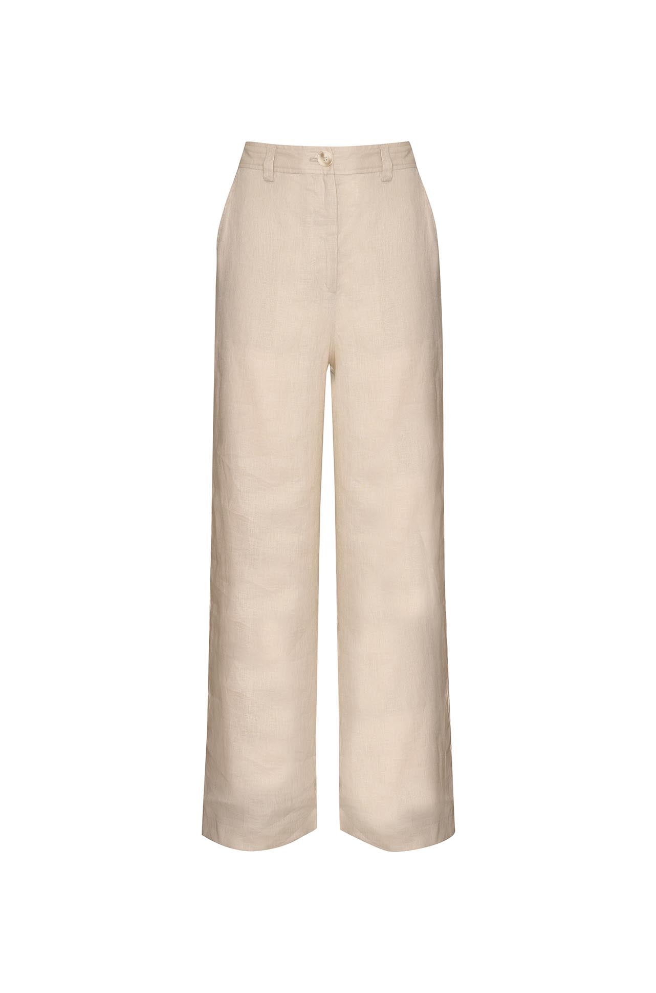 zoe kratzmann - herald pant in pebble