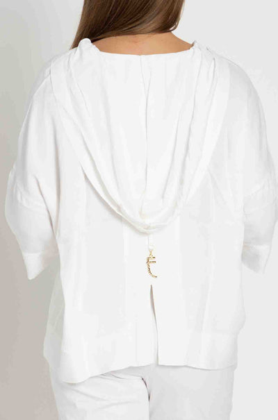 Elisa Cavaletti - Hooded Sequin Top