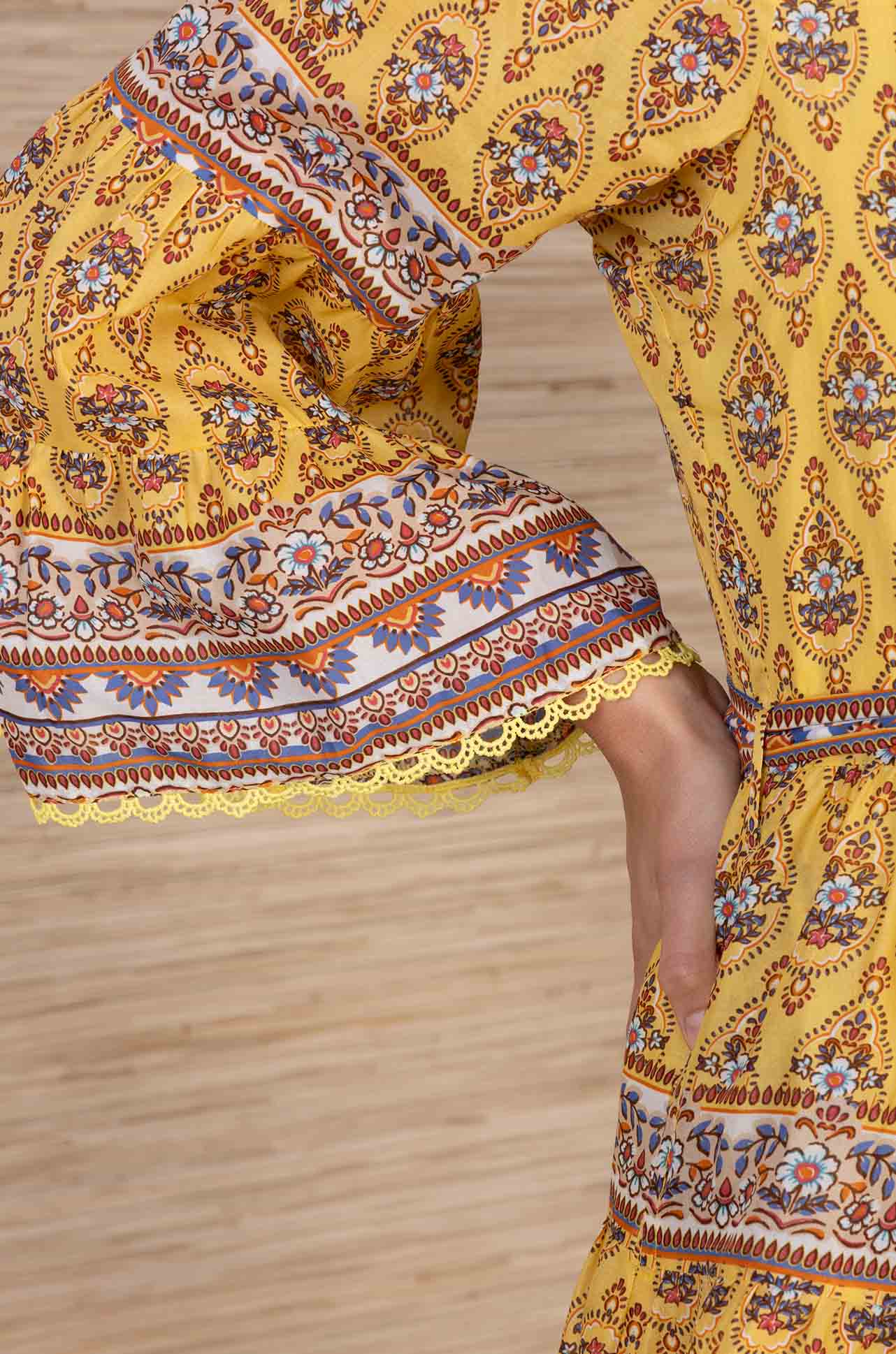 Hale Bob - Idalia 3/4 Sleeve Short Dress