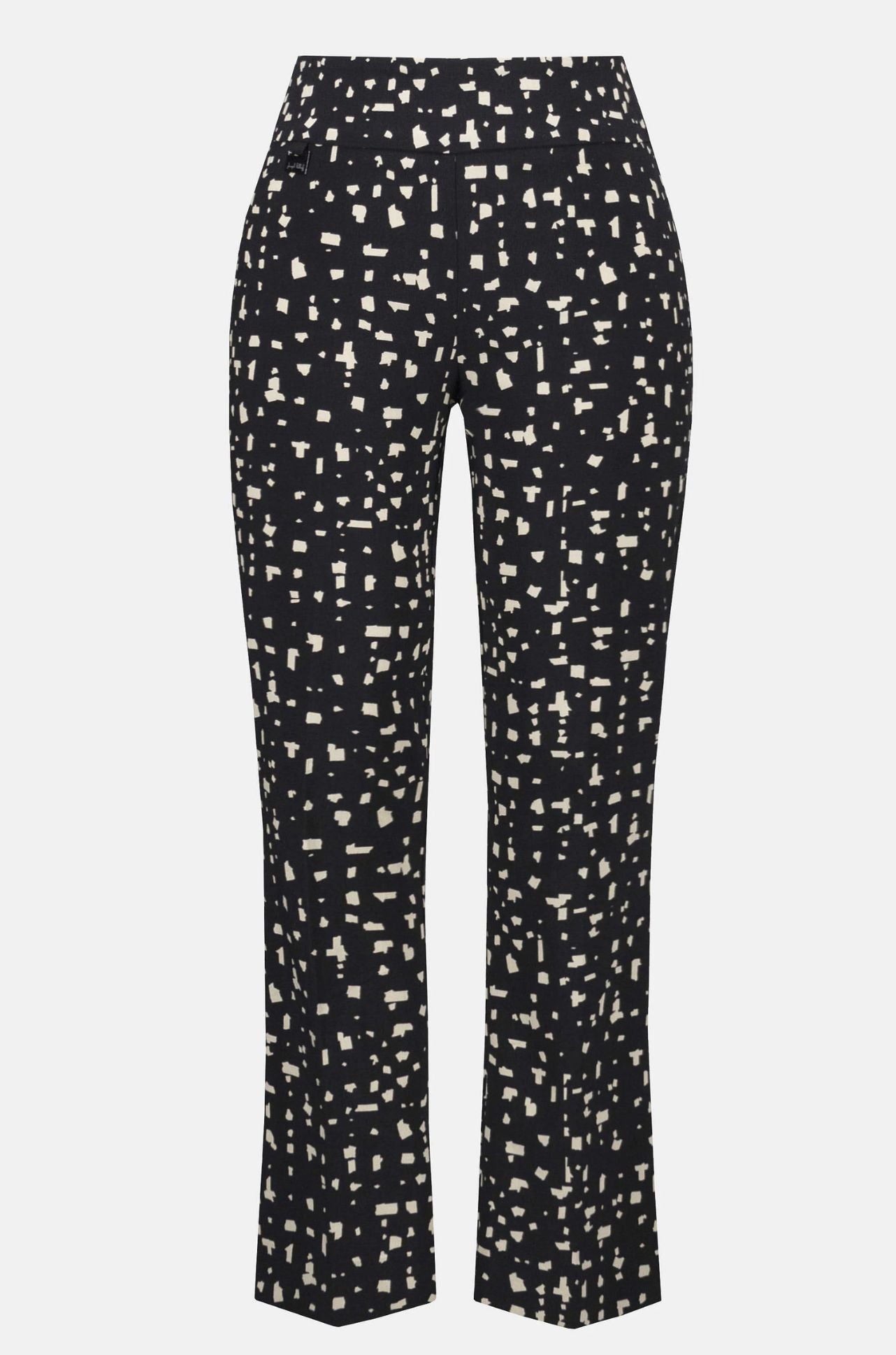 Joseph Ribkoff - Millennium Abstract Print Straight Pull On Pants