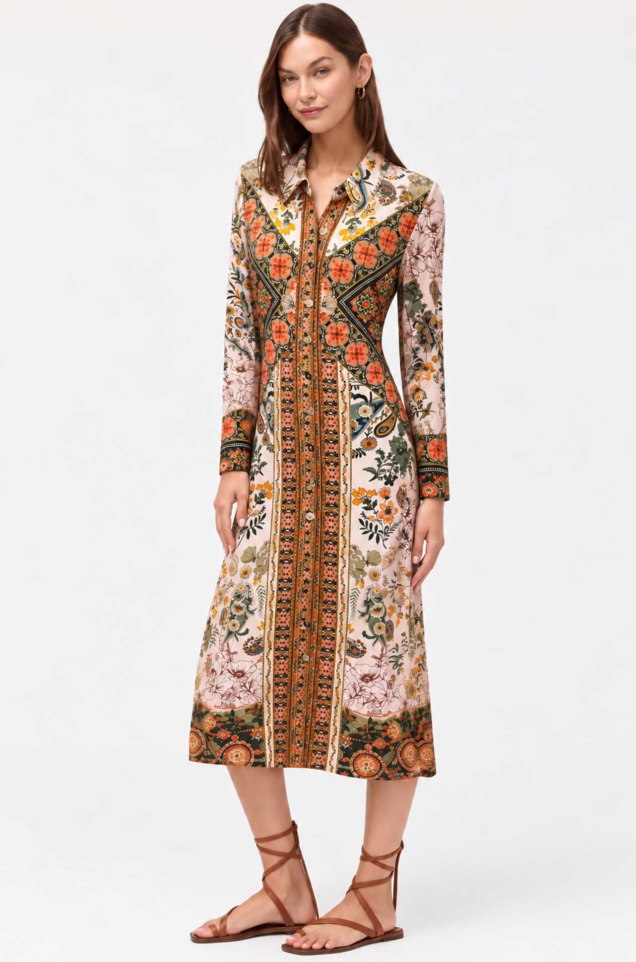 Johnny Was - The Janie Favorite Fitted Button Down Dress