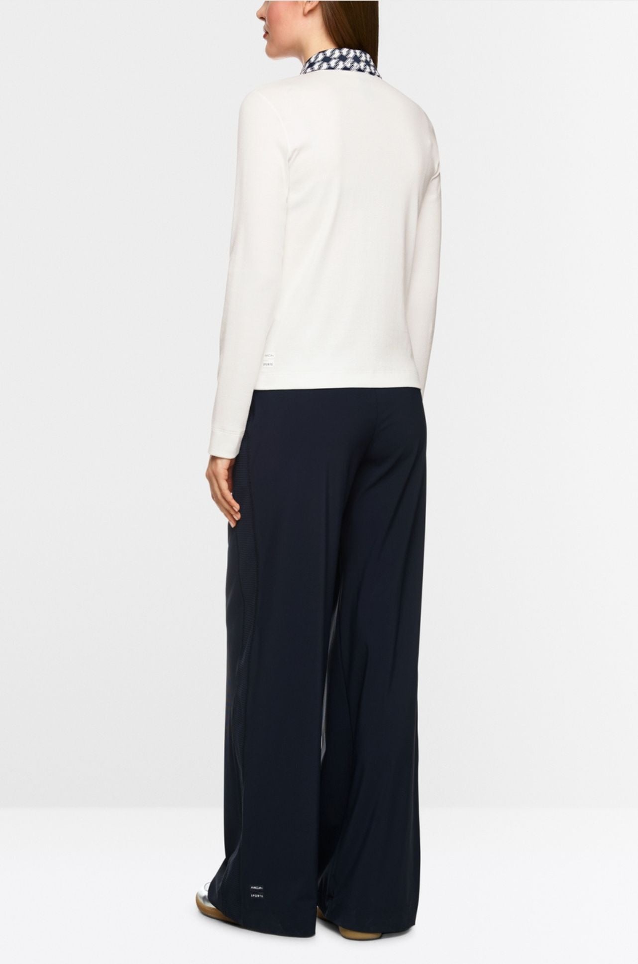 Marc Cain - Jersey Jacket with Cube Print Details