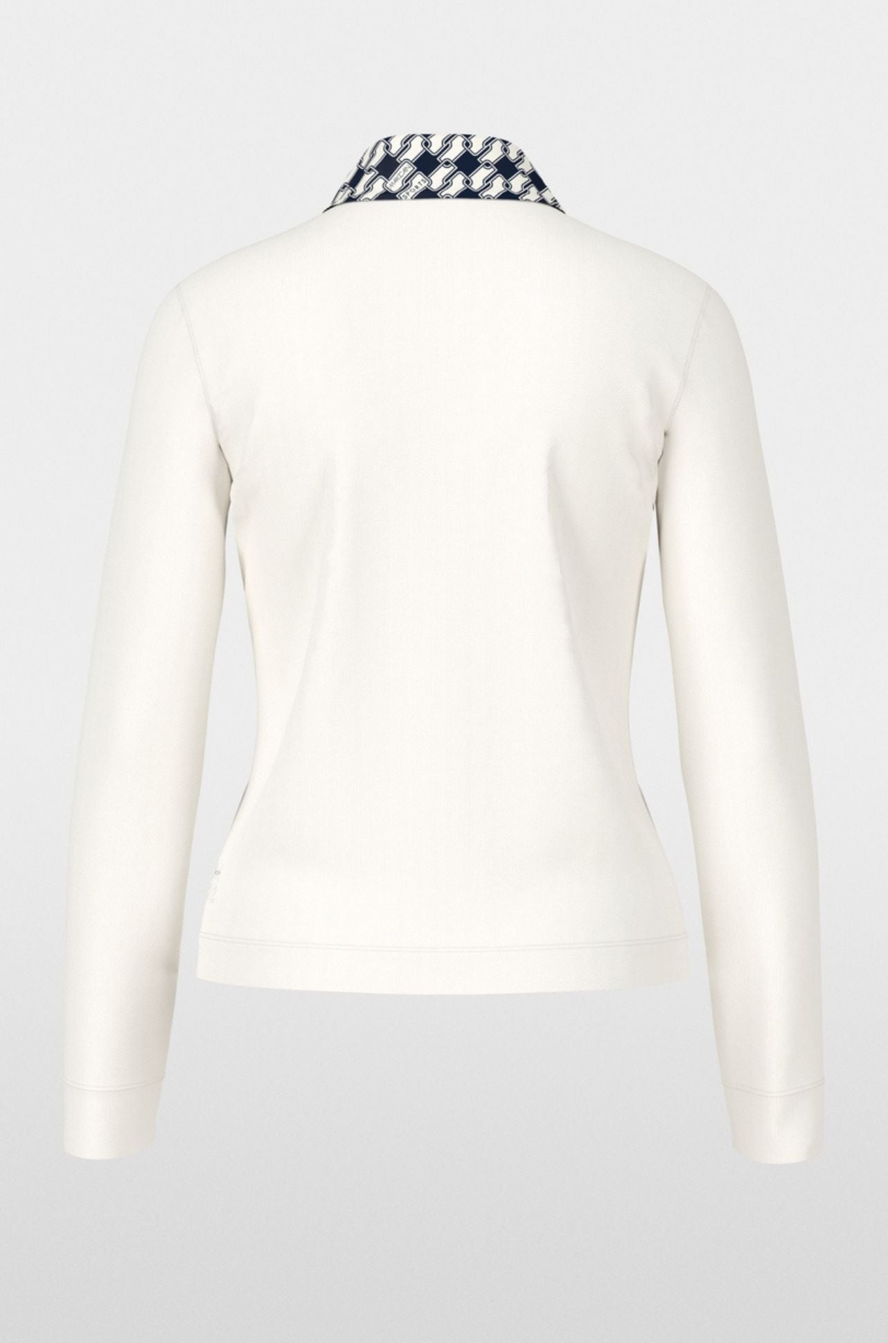 Marc Cain - Jersey Jacket with Cube Print Details