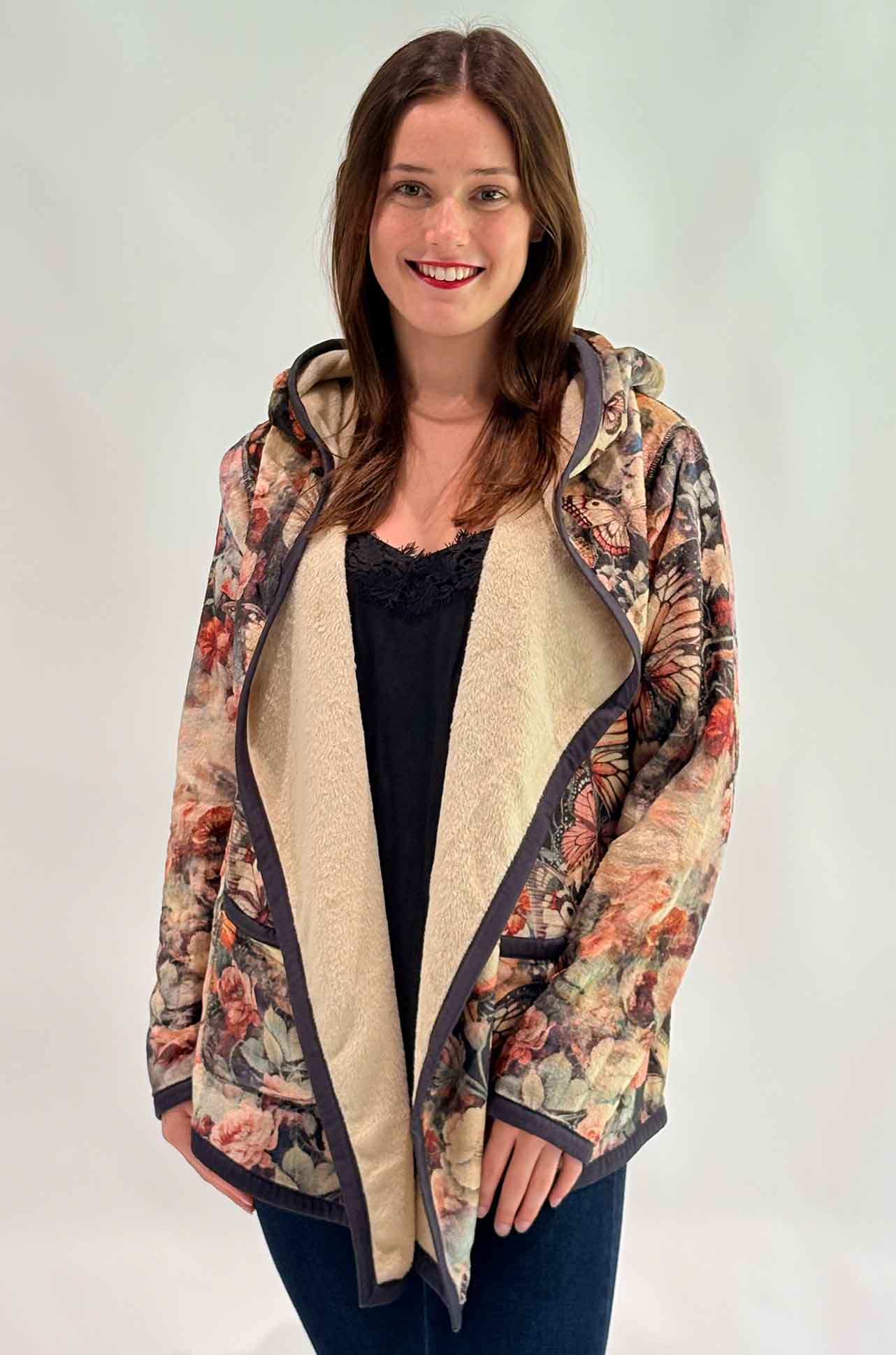 Johnny Was - Joan Reversible Sherpa Jacket in Teyros