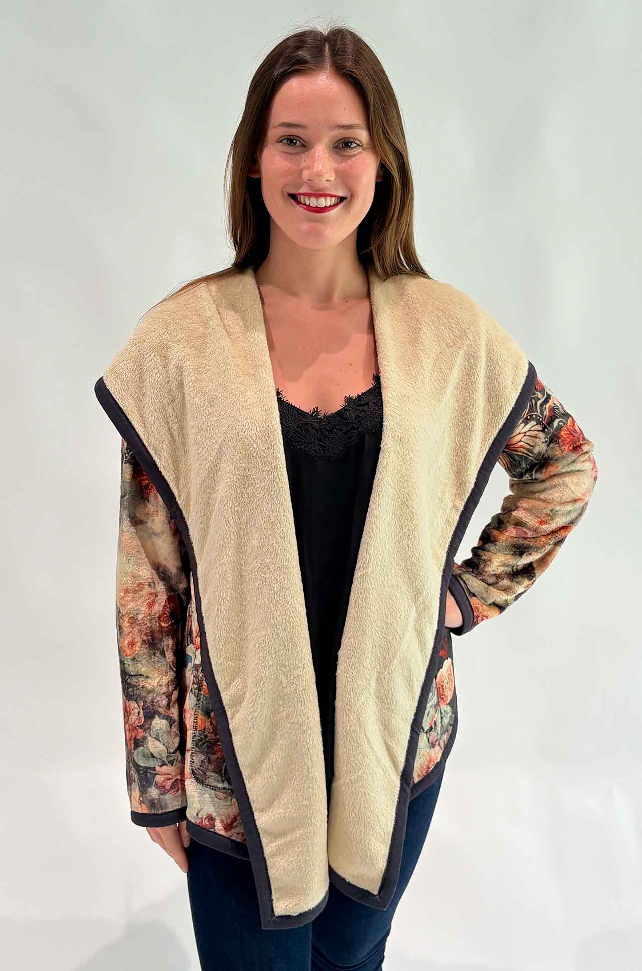 Johnny Was - Joan Reversible Sherpa Jacket in Teyros