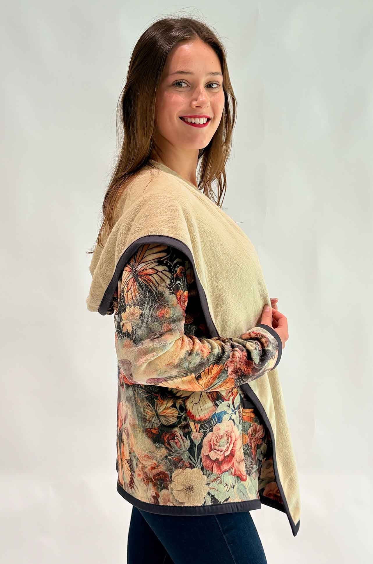 Johnny Was - Joan Reversible Sherpa Jacket in Teyros