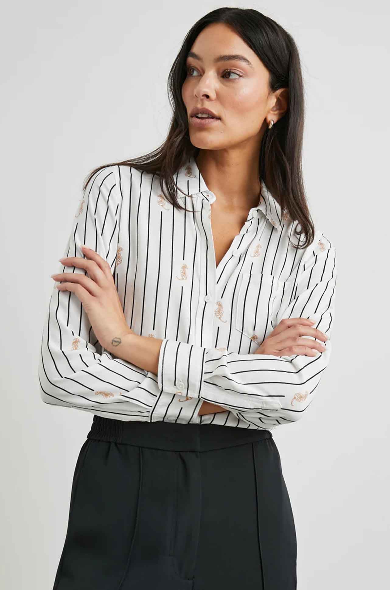 Rails - Kathryn Shirt in Striped Tigers
