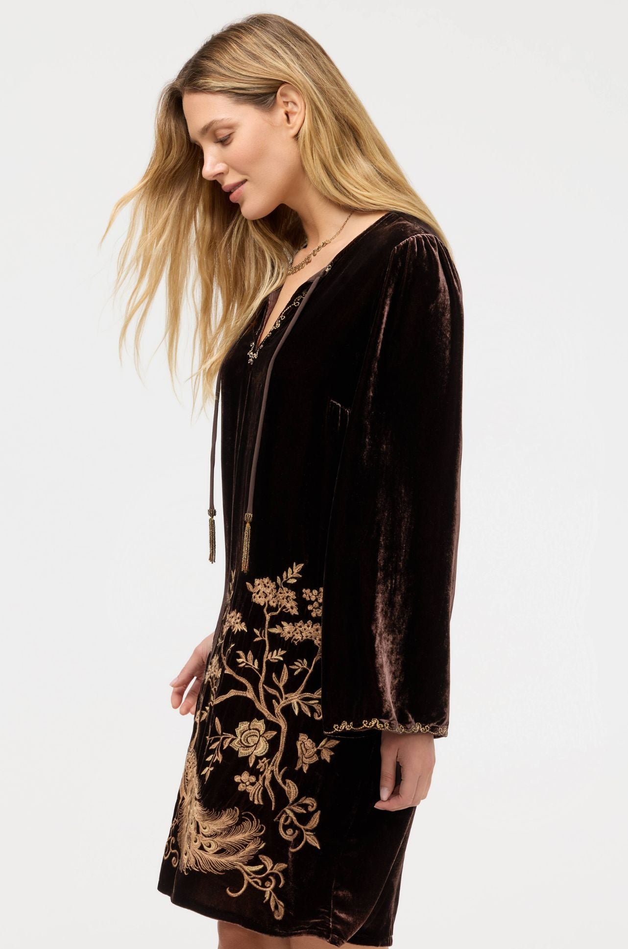 Johnny Was - Kimono Sleeve Relaxed Dress in Molly