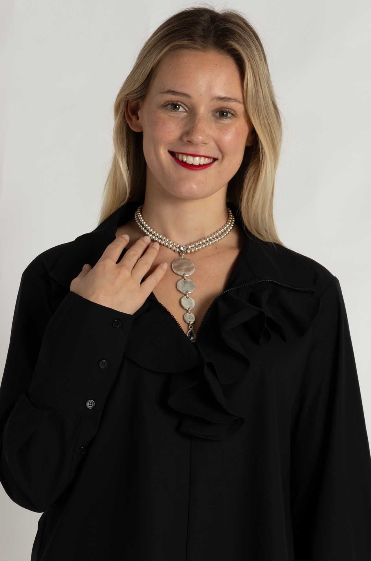 Pewter - Kitrina Necklace