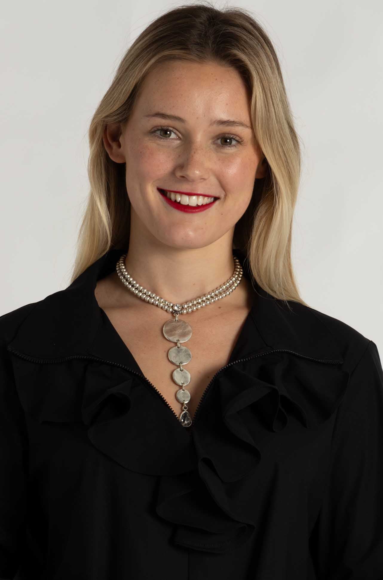 Pewter - Kitrina Necklace