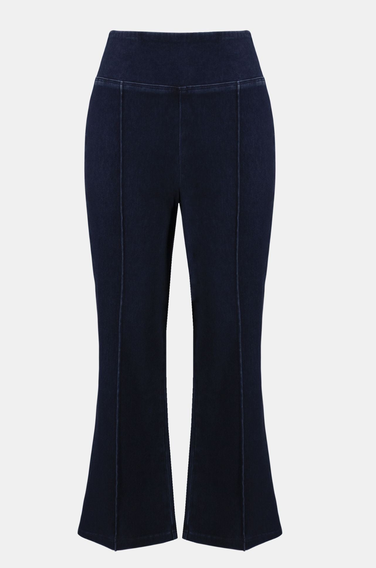 Joseph Ribkoff - Knit Denim Cropped Flare Pant