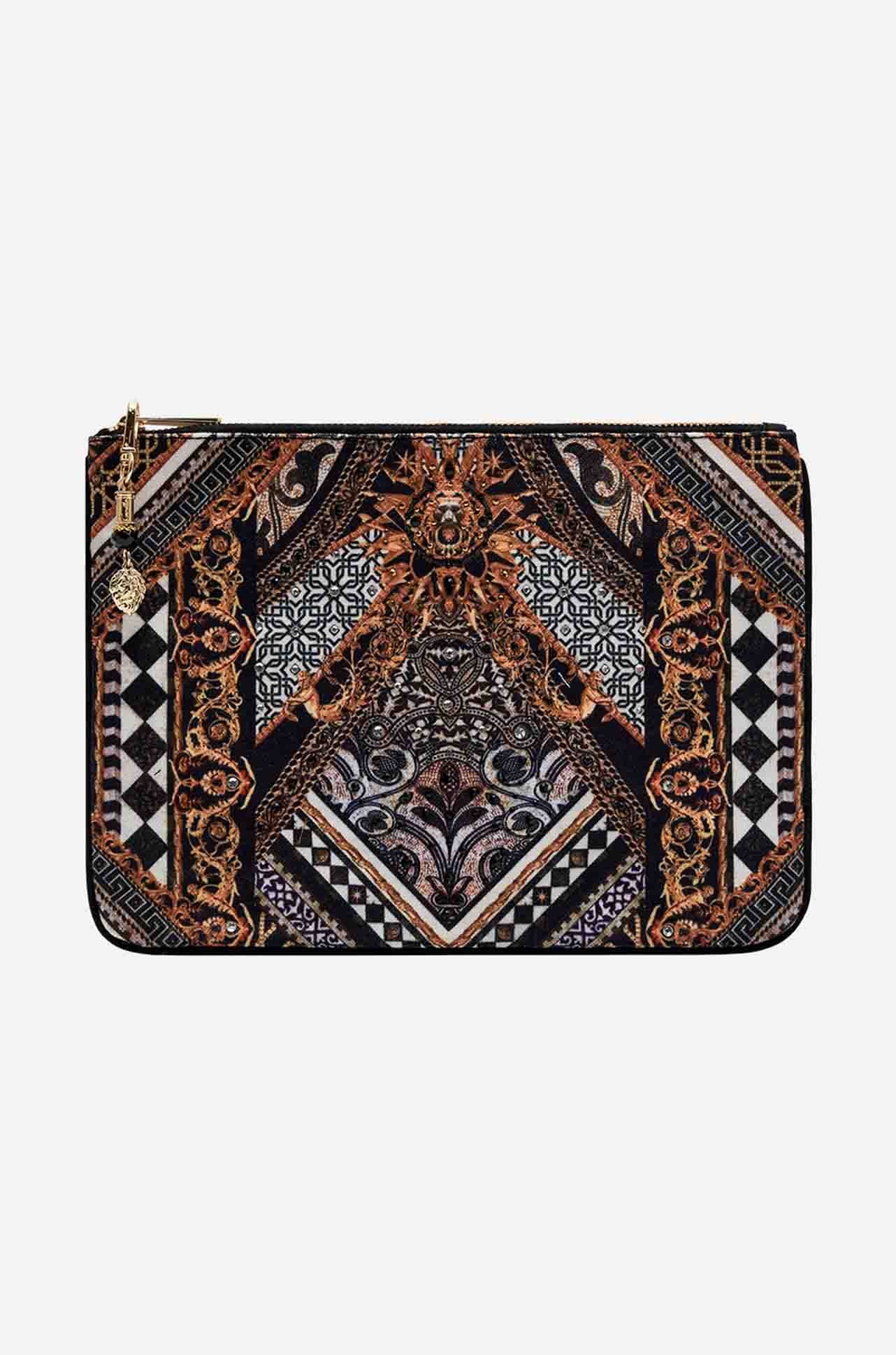 Camilla - Look Up Tesoro Small Canvas Clutch