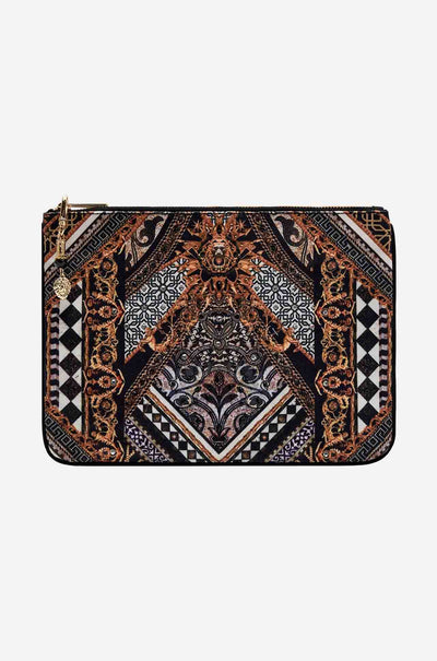 Camilla - Look Up Tesoro Small Canvas Clutch