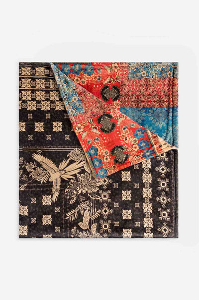 Johnny Was - Laurel Canyon Cozy Blanket in Myna Scarf Print