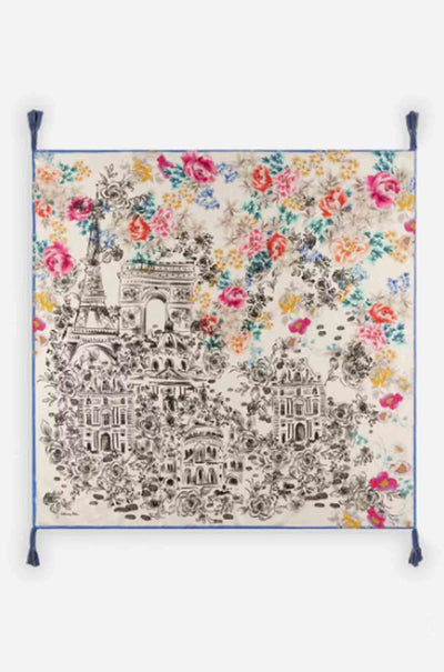 Johnny Was - Silk Scarf in Laville Scarf Print