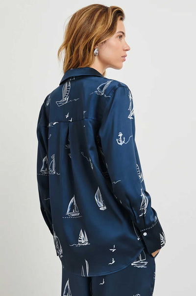 Rails - Ledger Shirt in Sailboats
