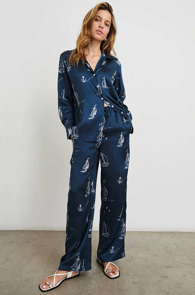 Rails - Ledger Shirt in Sailboats